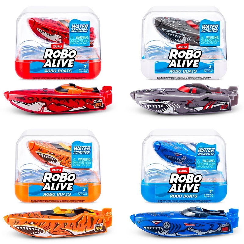 Robo Alive Robo loď od ZURU ve čtyřech barvách