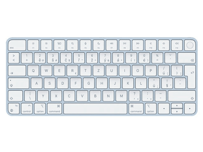 Apple Magic Keyboard s touch ID - A2449 (FR) Modrá třídy Zánovní