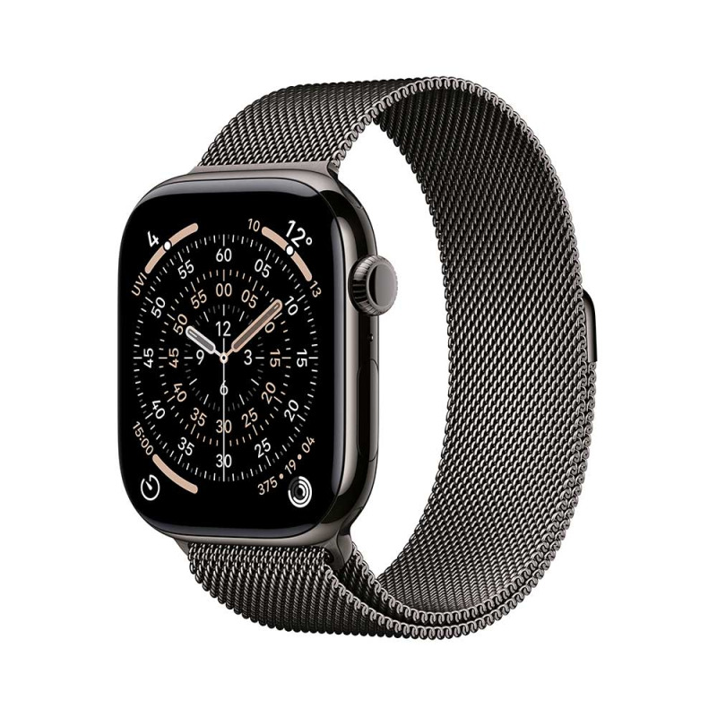 Apple Watch S11 Cell 46mm S.Tit, Slate Milane M/L chytré hodinky