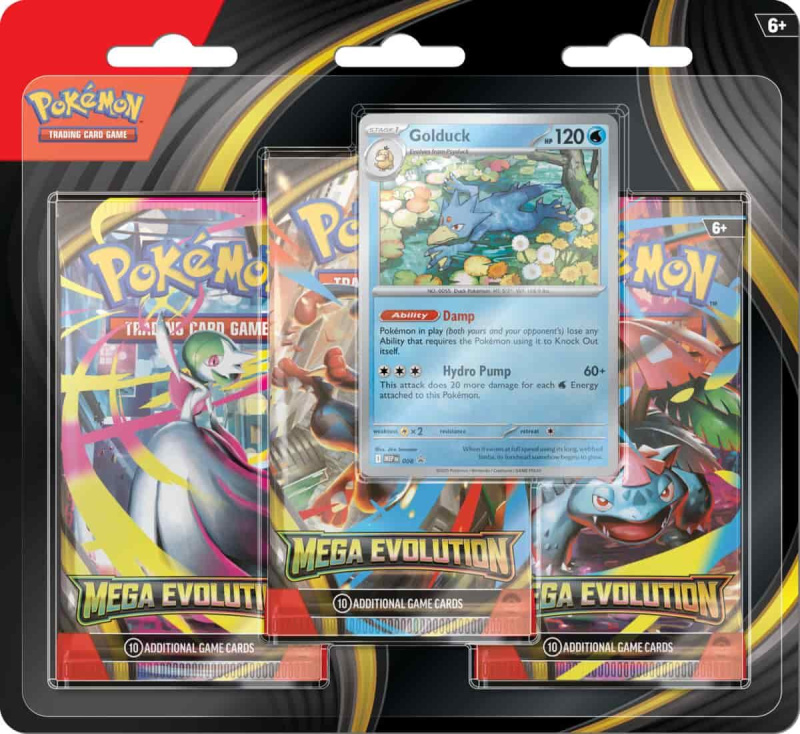 Pokémon TCG: ME01 - 3 Blister Booster
