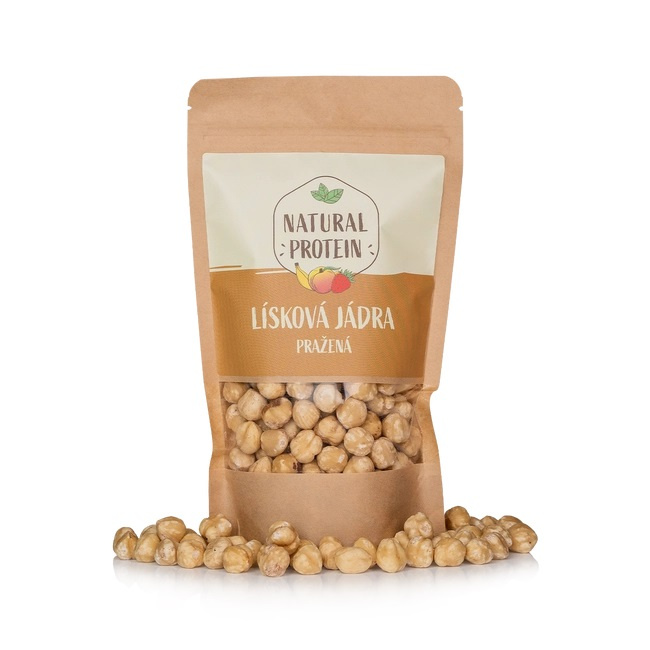 Natural Protein Lísková jádra pražená, Natural Protein, 250 g