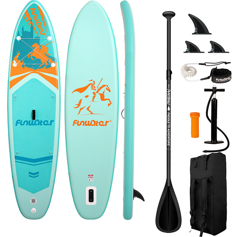 FunWater SUP paddleboard SUPFW70A 3,5m (tyrkysová)