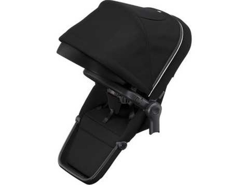 THULE Sleek Sibling Seat -  Midnight Black on Black