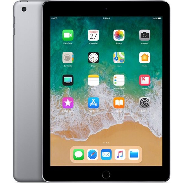 Apple iPad 128GB Wi-Fi vesmírně šedý (2018) (Kategorie C)