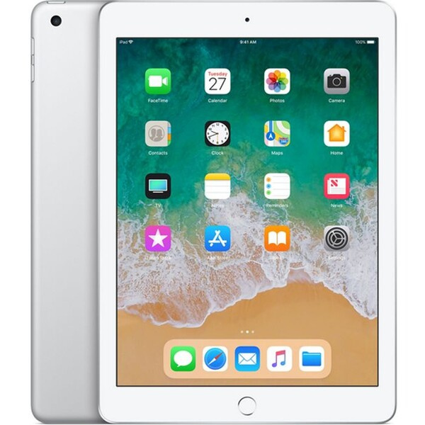 Apple iPad 128GB Wi-Fi stříbrný (2018) (Kategorie B)