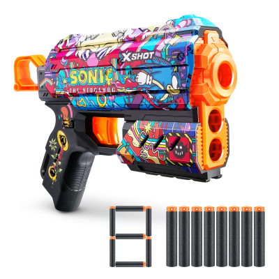 ZURU X-SHOT Skins Flux Sonic the Hedgehog - více druhů