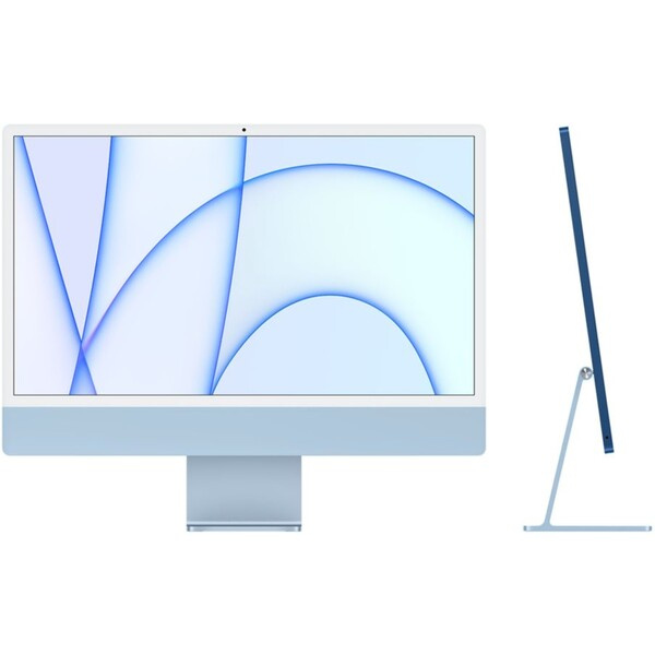 iMac 24" 2021 M1 / 8GPU / 8GB / 256GB (Zánovní) Modrá MGPK3CZ/A