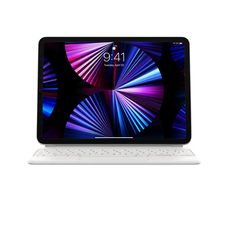 Apple Magic Keyboard k 11palcovému iPadu Pro (3. generace) a iPadu Air (4. a 5. generace) anglická - bílá