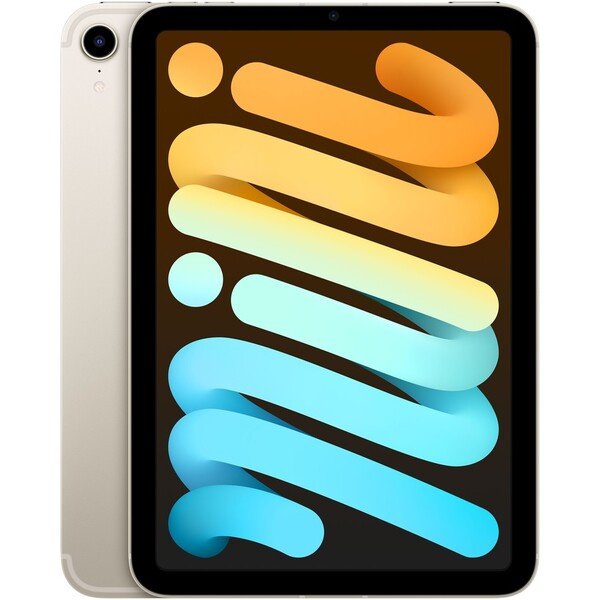 Apple iPad mini 64GB Wi-Fi + Cellular hvězdně bílý (2021) (Kategorie C)