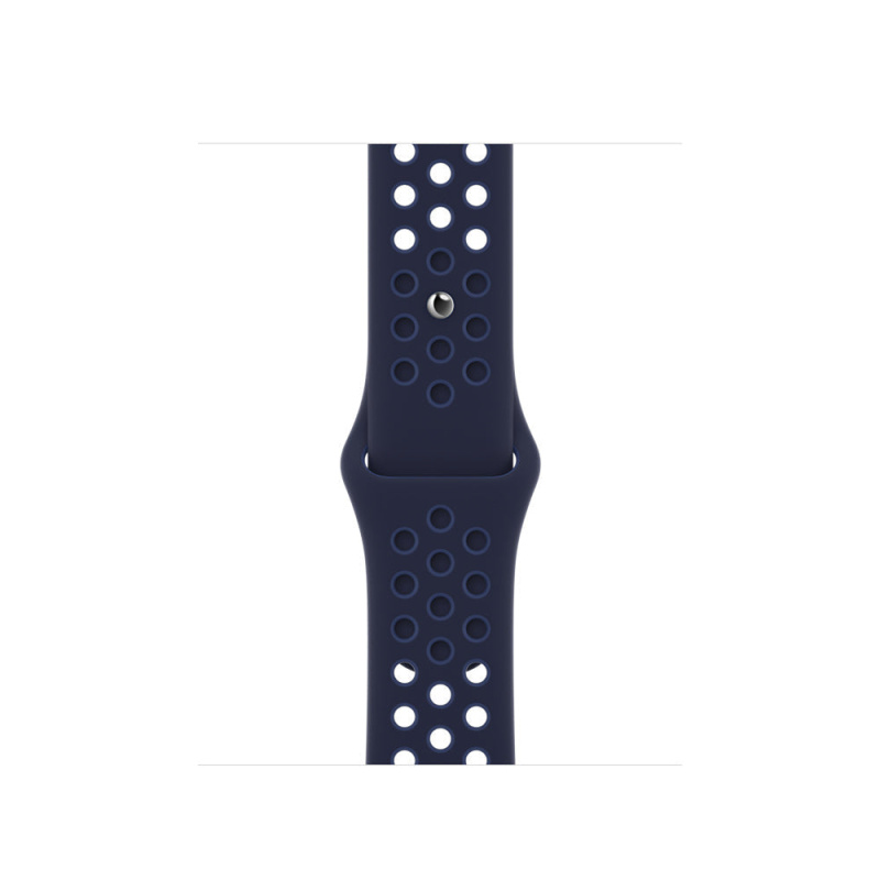 Apple Watch 38/40/41 mm temně námořnický / mysticky modrý sportovní řemínek Nike