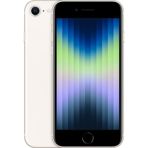 iPhone SE 3 128GB (2022) Hvězdně bílá třídy Výborný