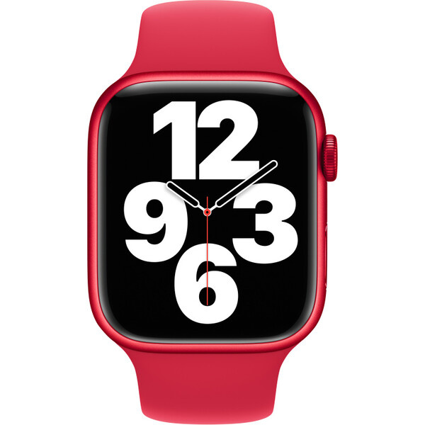 Apple Watch 49/45/44/42mm (PRODUCT)RED sportovní řemínek Červená
