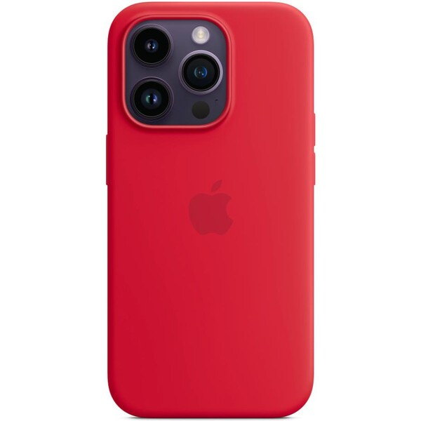 Apple silikonový kryt s MagSafe na iPhone 14 Pro (PRODUCT)RED Červená