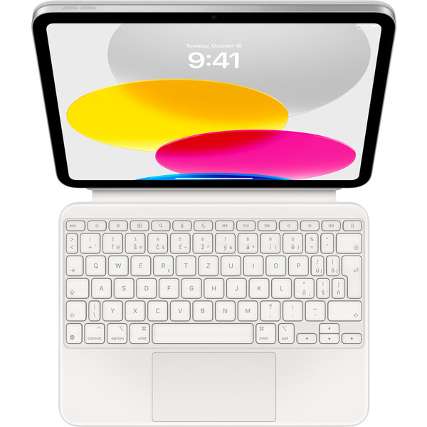 Apple Magic Keyboard pro iPad 10.gen White MQDP3SL/A Bílá