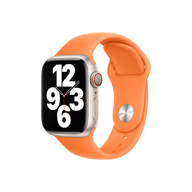 Apple Watch sportovní řemínek 41/40/38mm jasně oranžový Jasně oranžová
