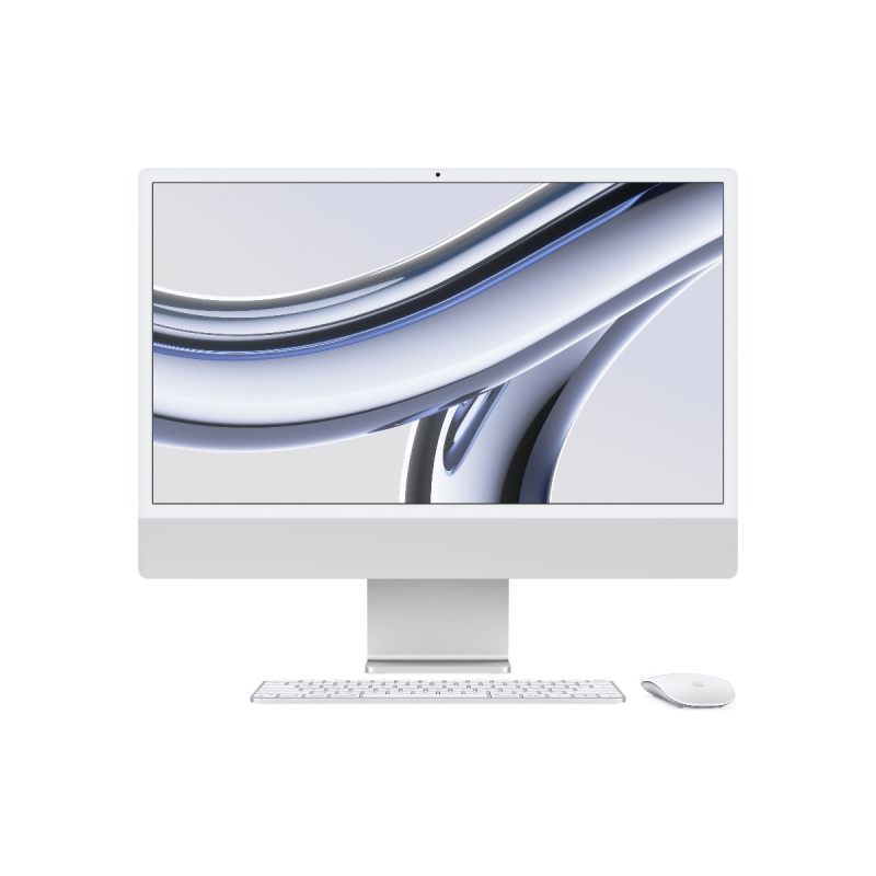 Apple iMac 24" M3 (2023) 10GPU/8GB/512GB stříbrný