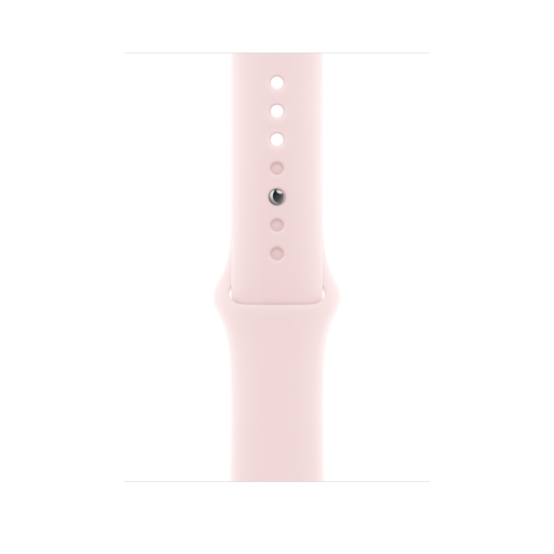 Apple Watch 49/45/44/42mm světle růžový sportovní řemínek M/L Světle růžová