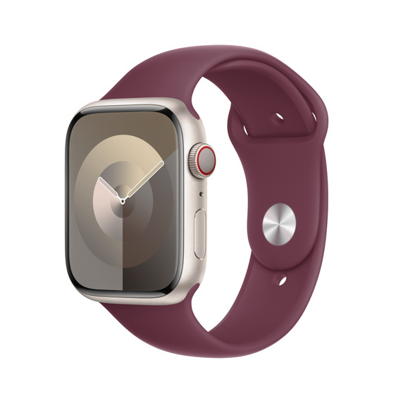 Apple Watch 42/44/45/49 mm morušově rudý sportovní řemínek – M/L MT403ZM/A