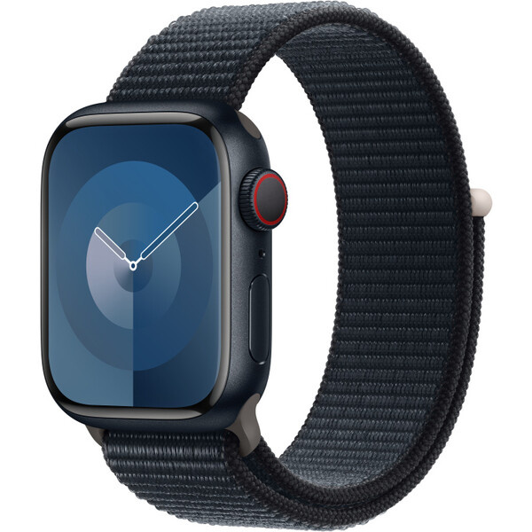 Apple Watch 41/40/38mm temně inkoustový provlékací sportovní řemínek Temně inkoustová