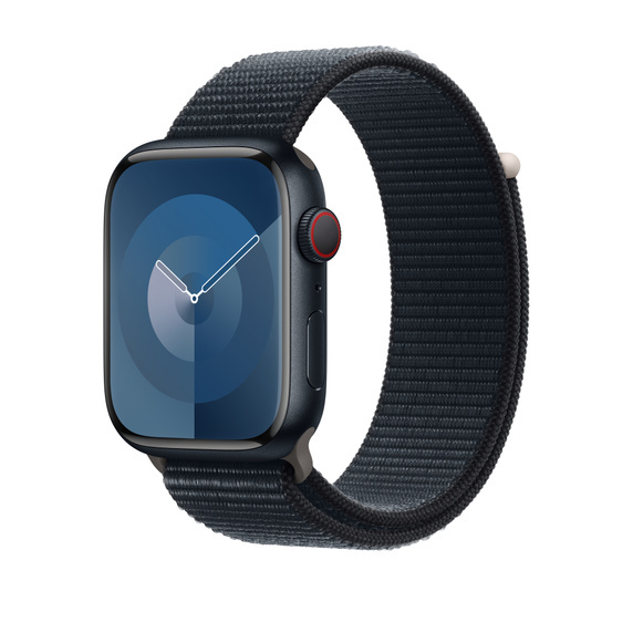 Apple Watch 49/45/44/42mm temně inkoustový provlékací sportovní řemínek Temně inkoustová