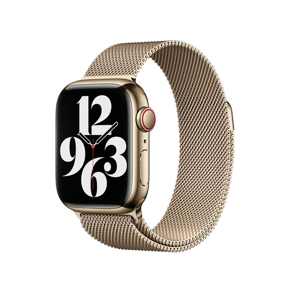Apple Watch 38/40/41 mm Zlatý milánský tah MTJL3ZM/A