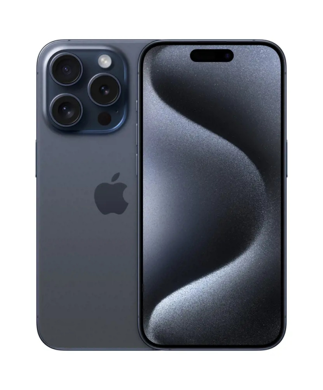 iPhone 15 Pro 128GB modrý titan (POUŽITÝ) / A-