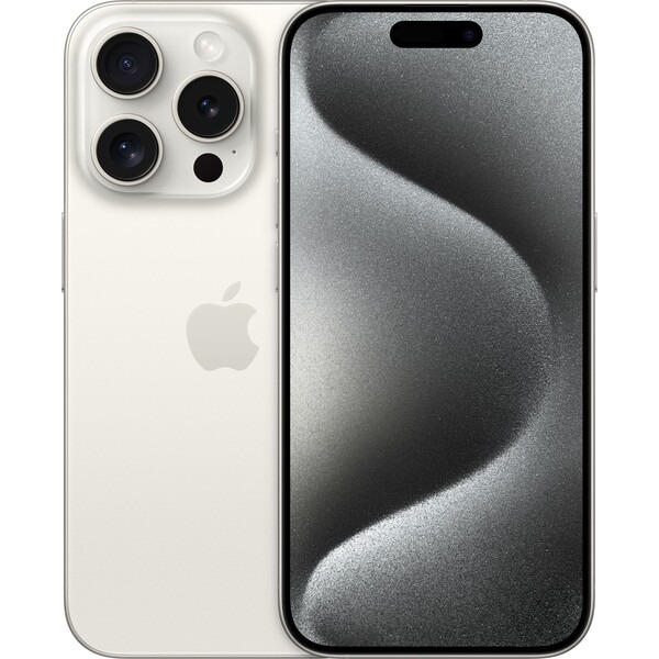 iPhone 15 Pro 1TB Bílý titan třídy Výborný