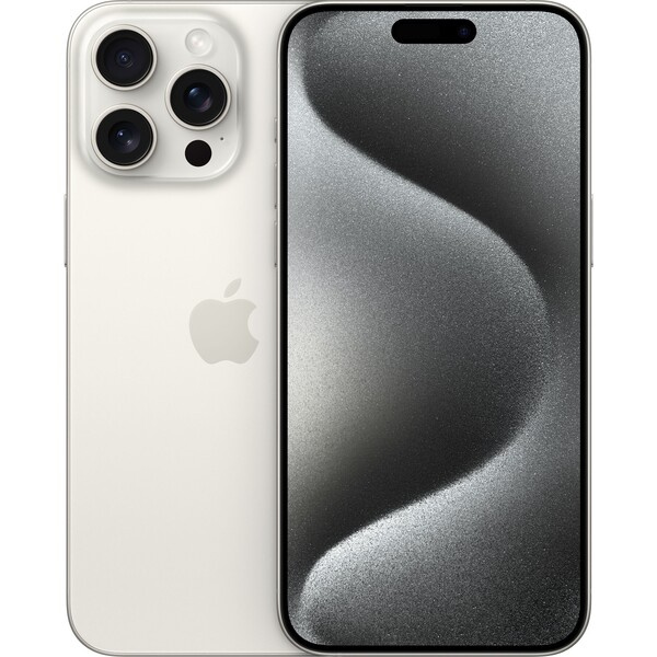 iPhone 15 Pro Max 512GB (Nerozbalený) Bílý Titan MU7F3SX/A