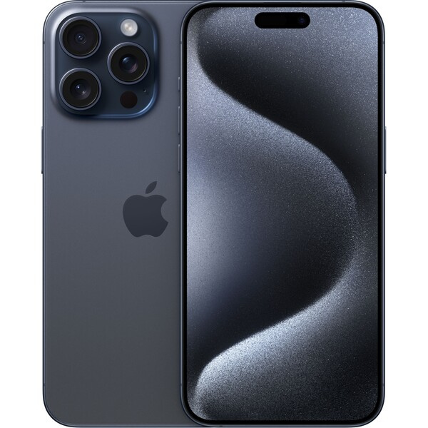 Apple iPhone 15 Pro Max 1TB modrý titan (Kategorie A)