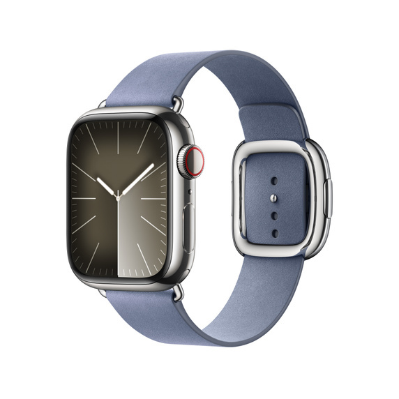 Apple Watch 38/40/41 mm Levandulově modrý řemínek s moderní přezkou – malý MUHA3ZM/A