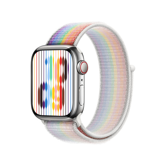 Apple Watch 38/40/41 mm provlékací sportovní řemínek Pride Edition MU9P3ZM/A