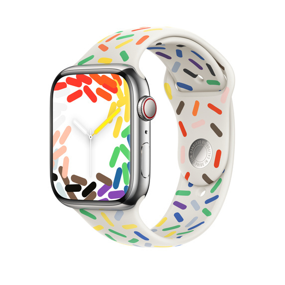 Apple Watch 42/44/45/49 mm sportovní řemínek Pride Edition – S/M MUQ33ZM/A