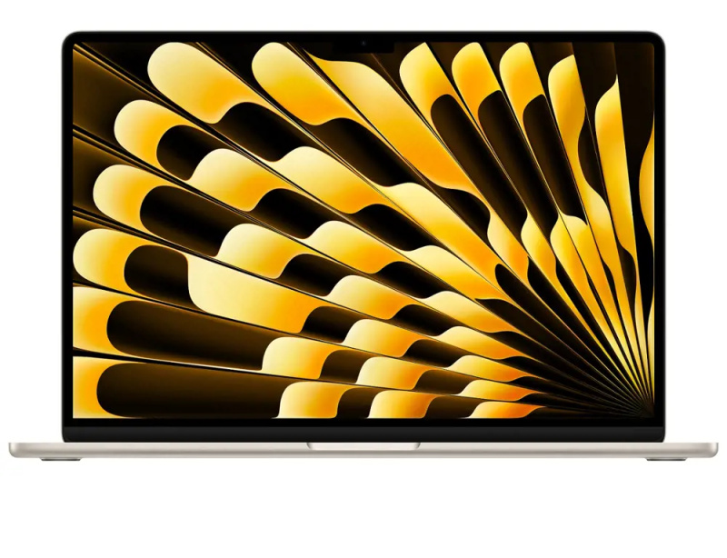 MacBook Air 15" Apple M3 8core CPU, 10core GPU, 8GB, 512GB SSD, CZ, hvězdně bílý