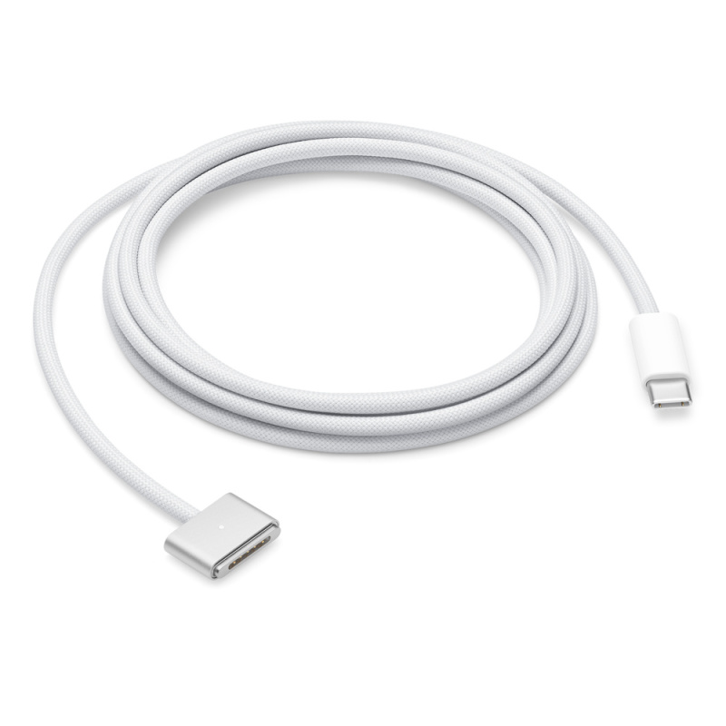 Apple USB‑C / MagSafe 3 kabel (2m) – stříbrný