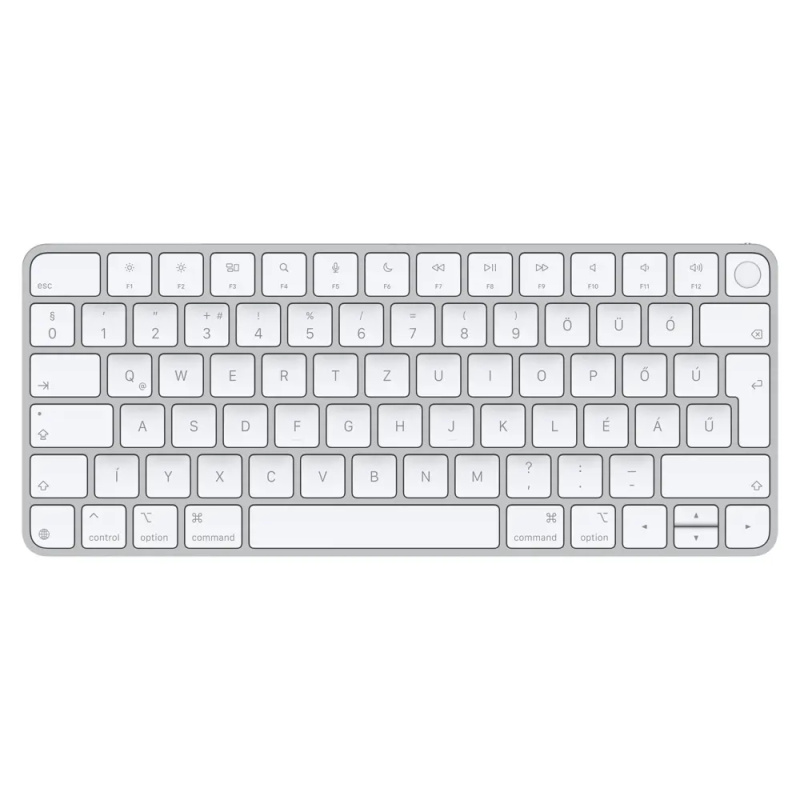 Apple Magic Keyboard Touch ID/Bezdrátová Bluetooth/HU layout/Bílá
