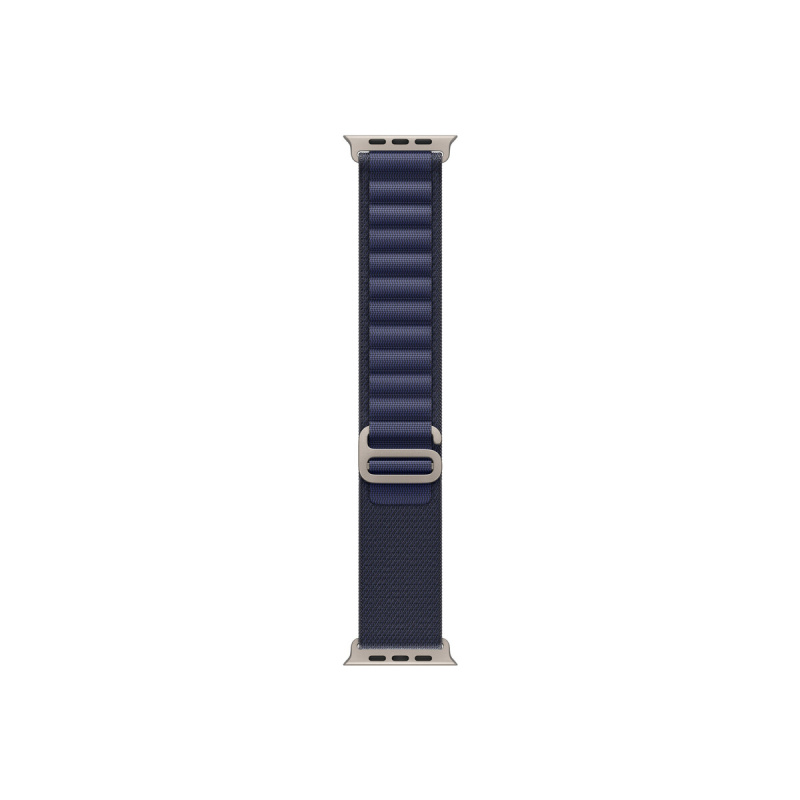 Apple Watch 49mm námořnicky modrý Alpský tah - L - provedení z přírodního titanu MXN03ZM/A