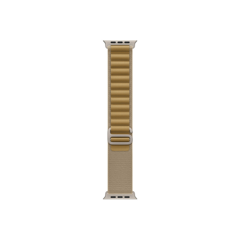 Apple Watch 49mm žlutohnědý Alpský tah - L - provedení z přírodního titanu MXN33ZM/A