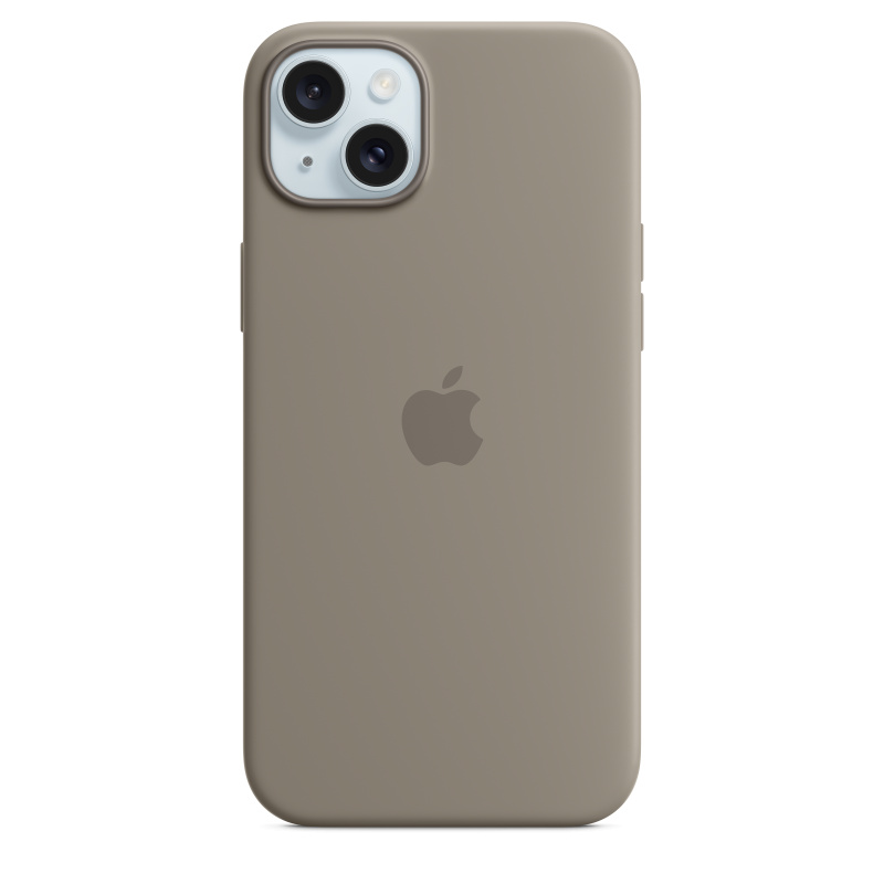 iPhone 15 + Silicone Case with MagSafe - Clay