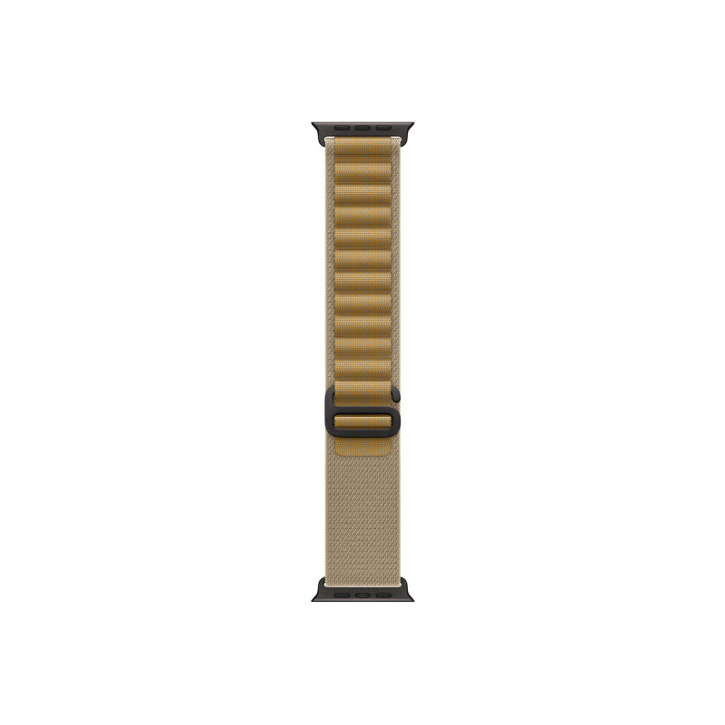 Apple Watch 49mm žlutohnědý Alpský tah - M - provedení z černého titanu MYQ13ZM/A