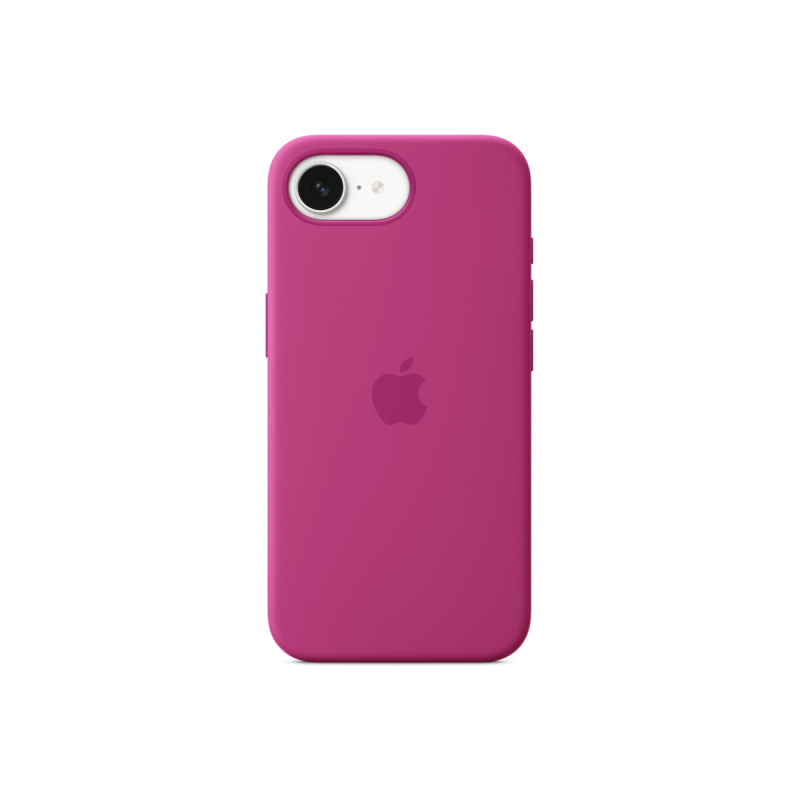 Apple iPhone 16e Silicone Case – Fuchsia MD3W4ZM/A