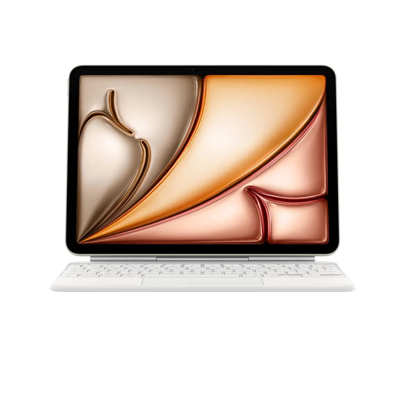 Apple Magic Keyboard k 11" iPadu Air (M3) - ukrajinský - bílý
