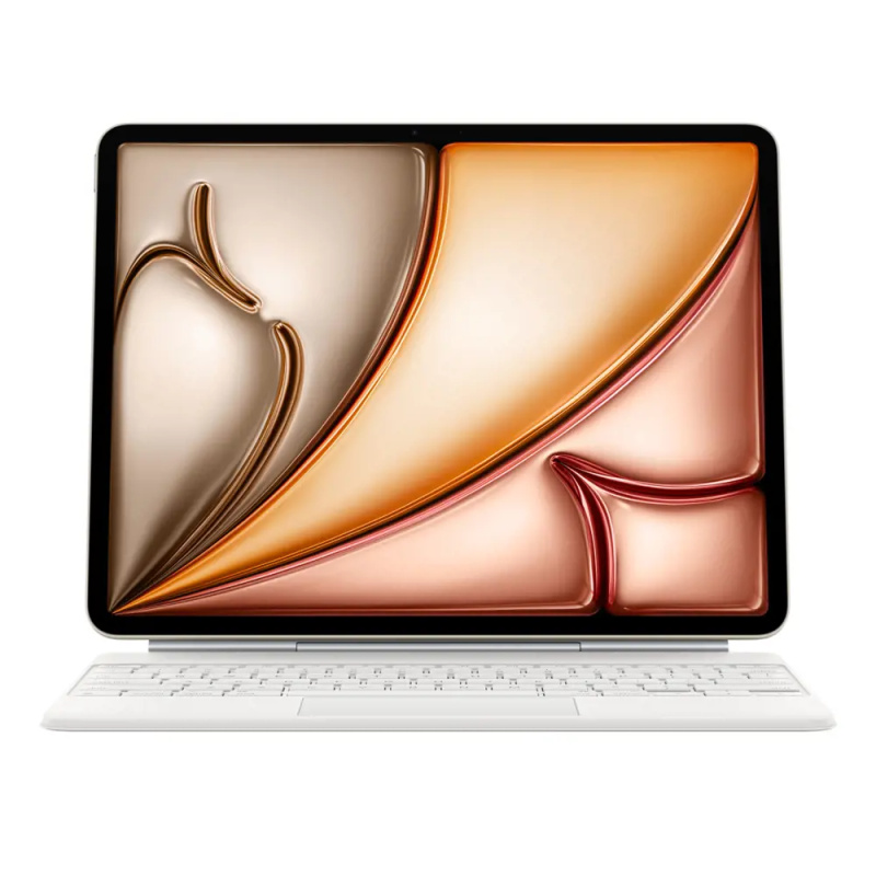 Apple Magic Keyboard k 13" iPadu Air (M3) - ukrajinský - bílý