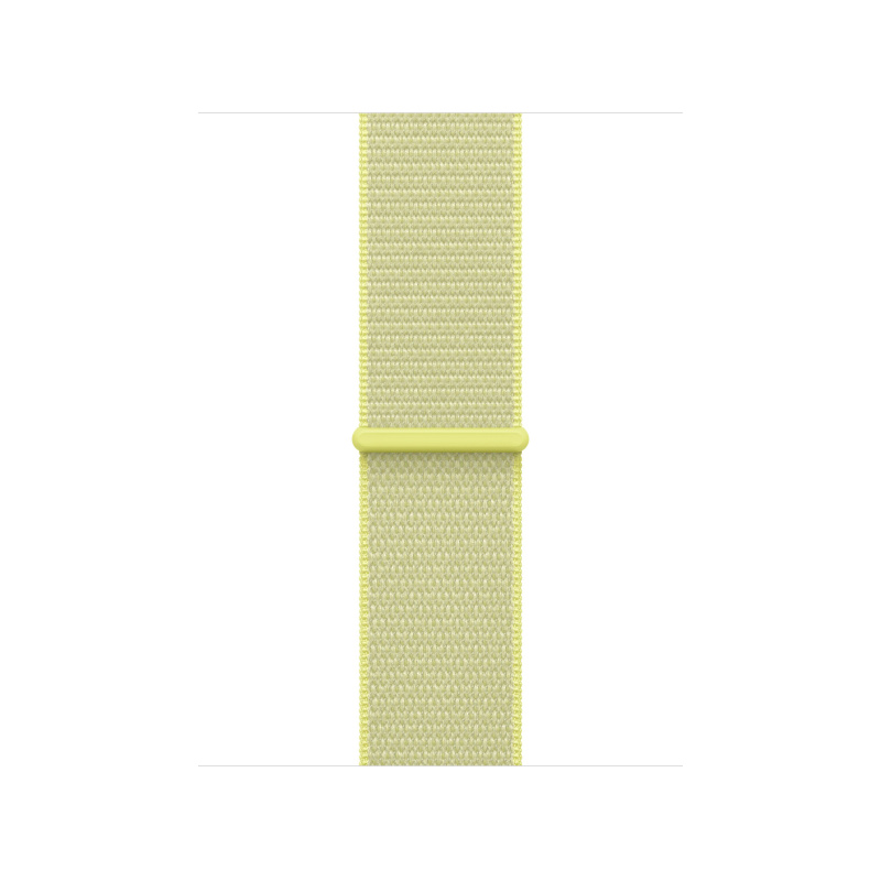 Apple Watch 42/41/40/38mm neonově žlutý provlékací sportovní řemínek