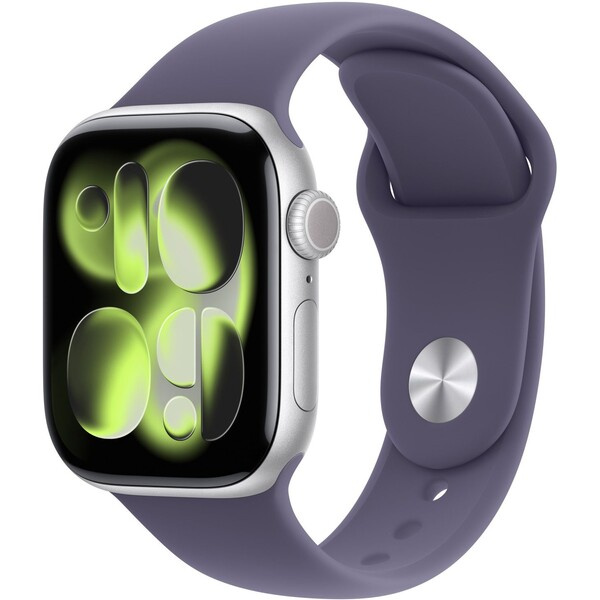 Apple Watch 42/41/40/38mm mlžně fialový sportovní řemínek M/L