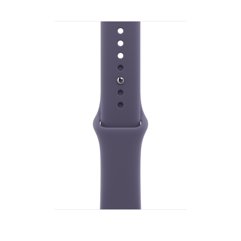 Apple Watch 49/46/45/44mm mlžně fialový sportovní řemínek S/M