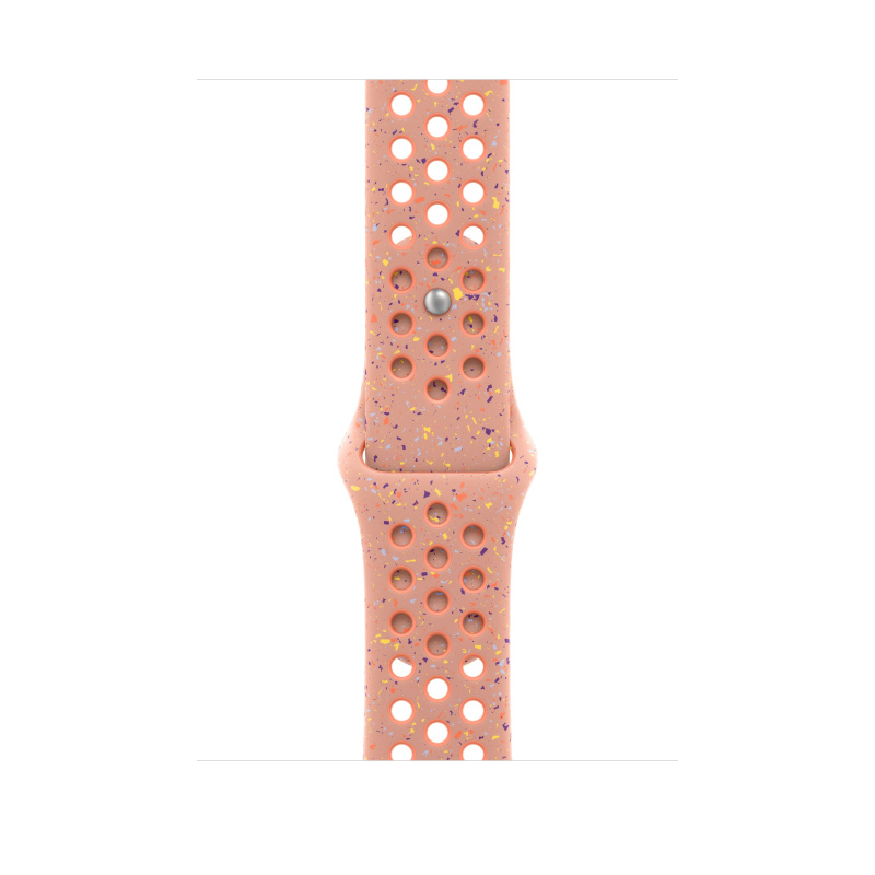 Řemínek pro Apple Watch 44/45/46/49 mm Apple Alpenglow Pink sportovní Nike - M/L