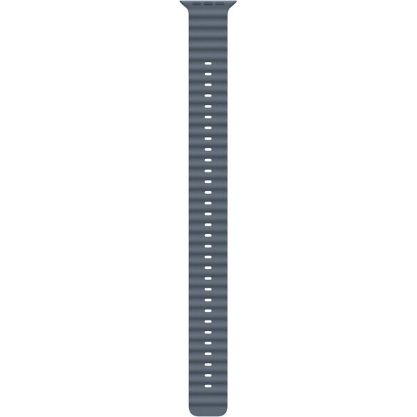 Apple Watch 49/46/45/44mm ocelově modré prodloužení Oceánského řemínku přírodní titan