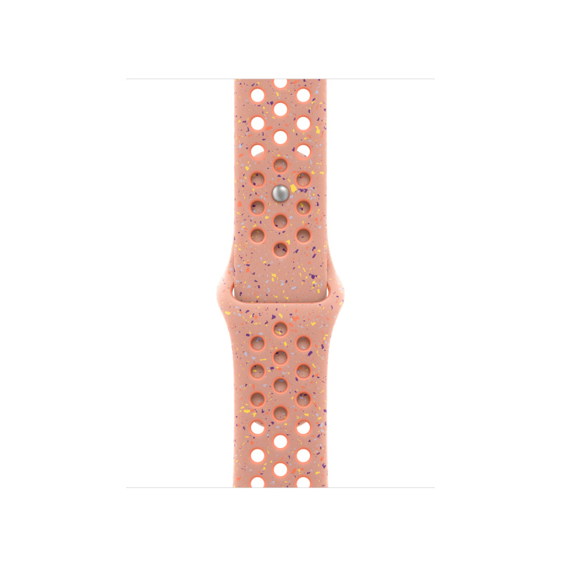 Řemínek pro Apple Watch 38/40/41/42 mm Apple Alpenglow Pink sportovní Nike - S/M