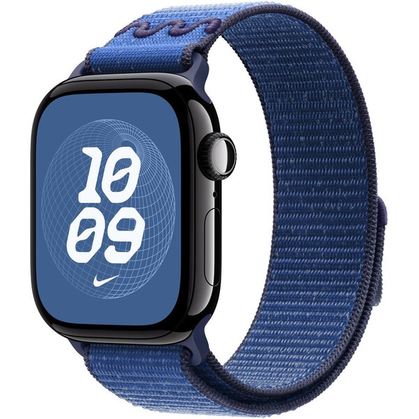 Apple Watch 42/41/40/38mm Blue Ribbon provlékací sportovní řemínek Nike