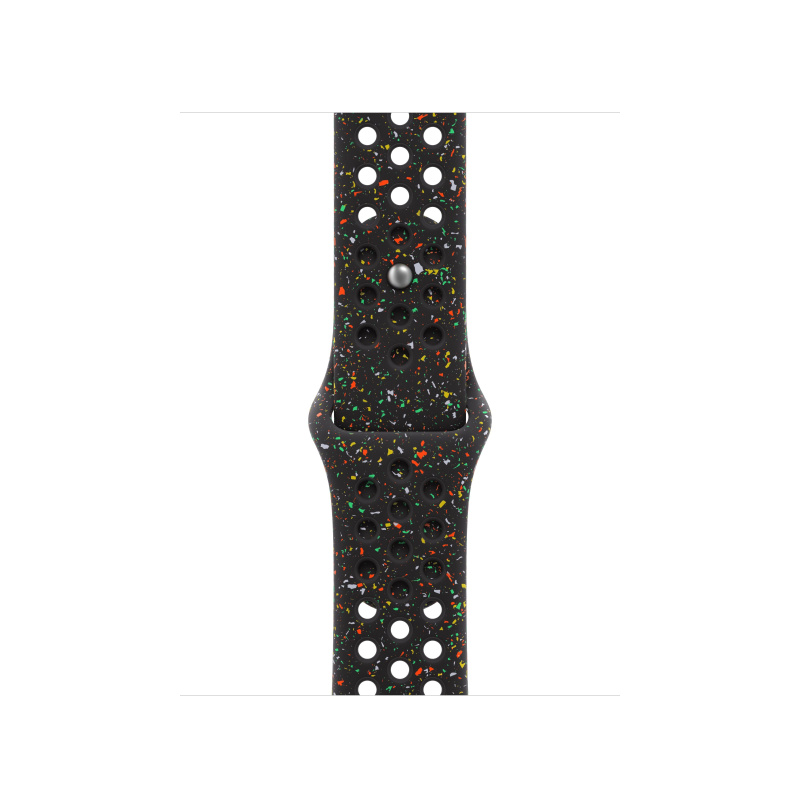 Řemínek pro Apple Watch 38/40/41 mm Apple Midnight Black sportovní Nike - S/M